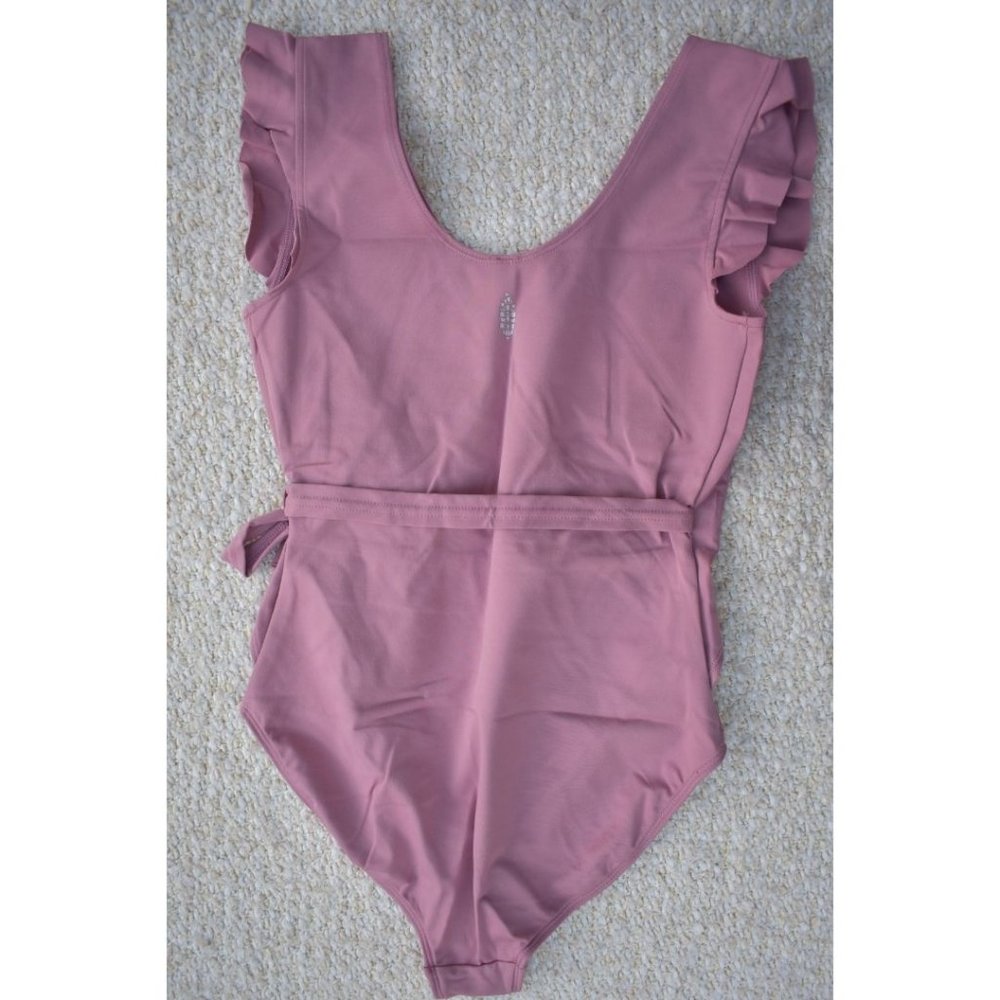 NEW Free People Movement Streamline Bodysuit Frosted Berry - Picture 8 of 11